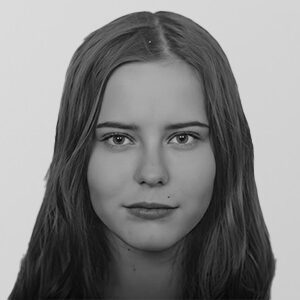 Porträt von Olesia Lun, Agenturservice