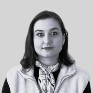 Porträt von Muriel Fischer, Grafik und Layout